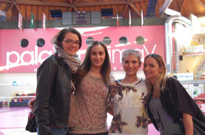 Da sinistra: Serena Ortolani, Marika Bianchini, Erika e Giulia Leonardi