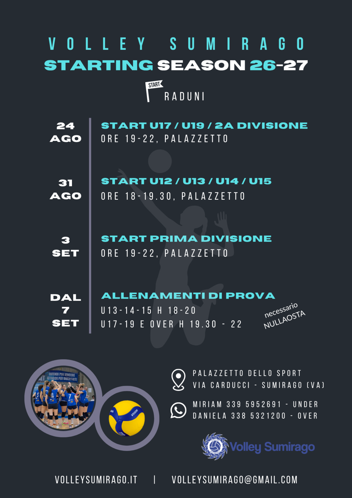 Calendario Ripartenza